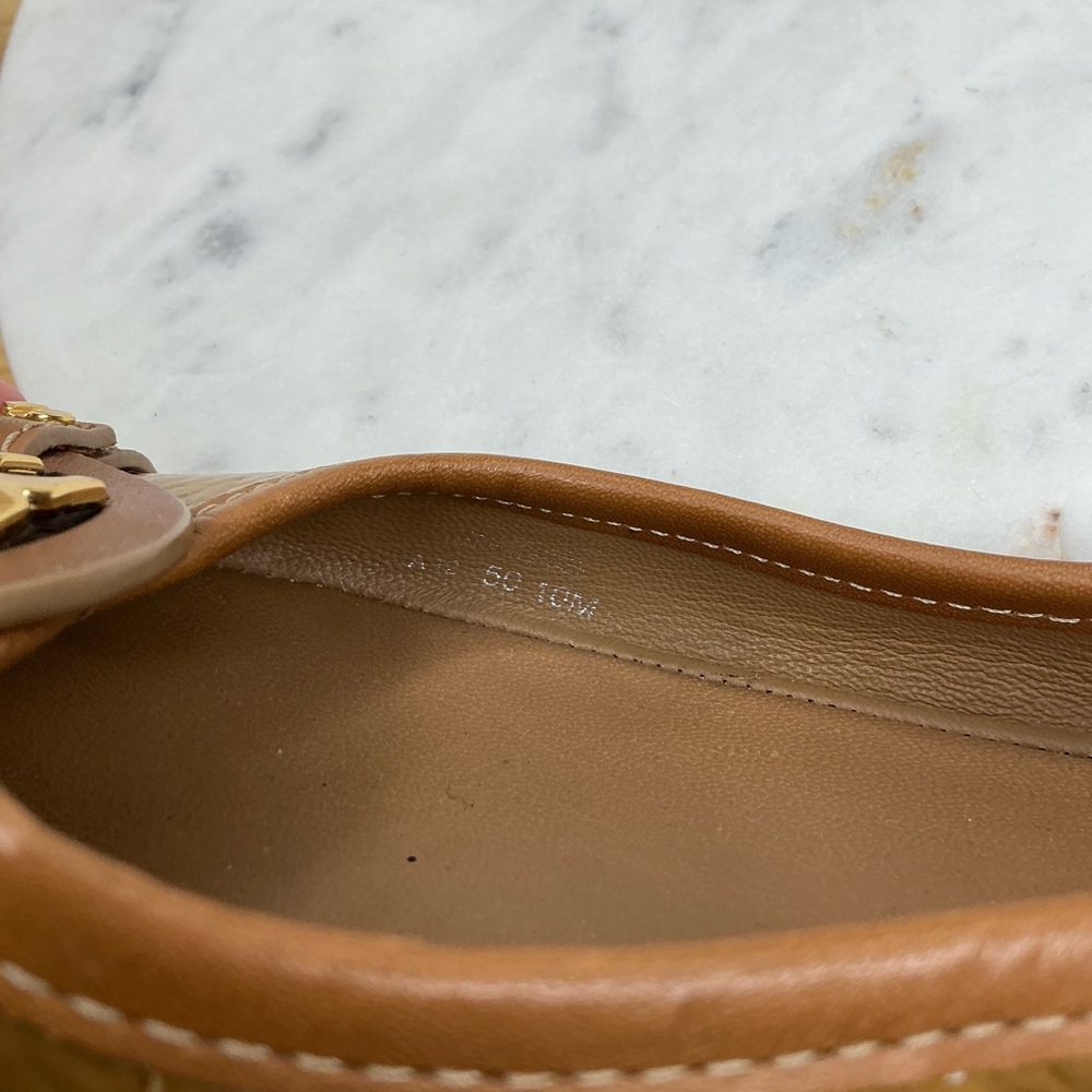 Tory Burch Size 10 Aaden Camel Flat - Picture 10 of 16